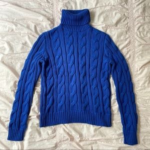 Ralph Lauren cable knit turtleneck - m